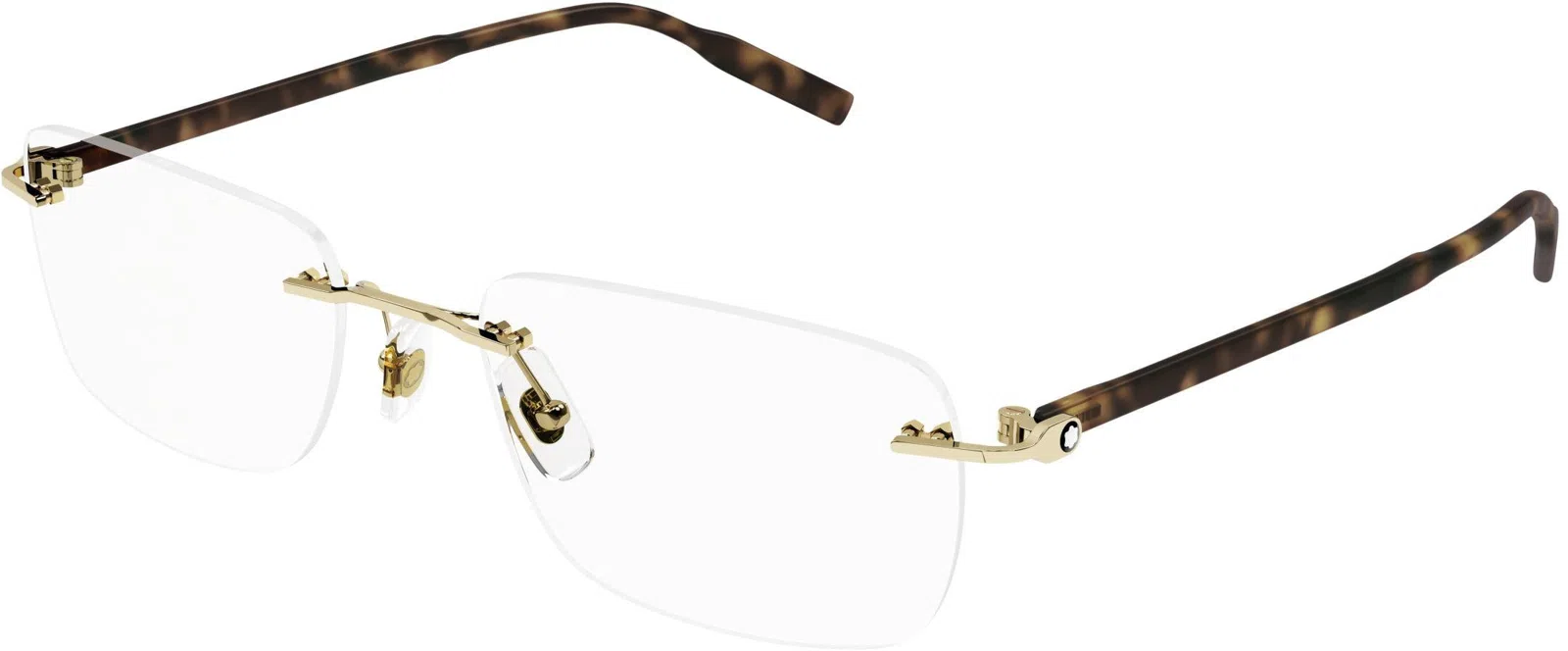 Montblanc Established MB0221O Eyeglasses - view 4
